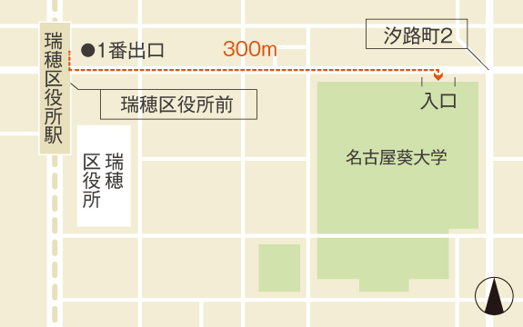 最寄駅からのマップ